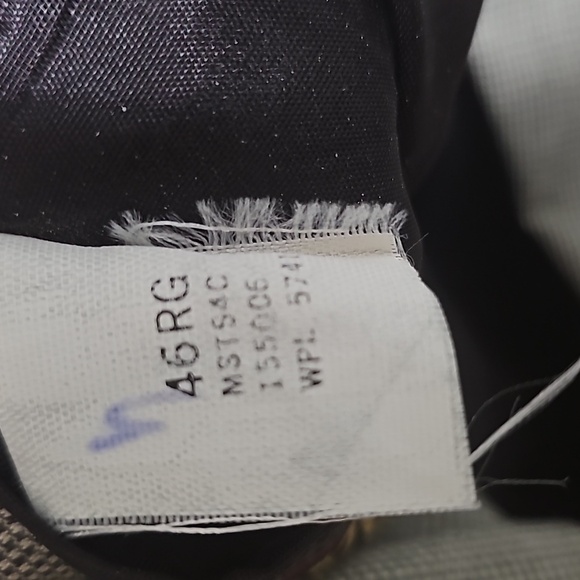 Irvine Park Silver Blazer Suit Jacket Size 46R Vintage - Picture 6 of 7